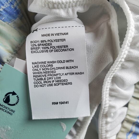 DSG Womens XXL High Rise Stride Short Torn Camo Faded Olive‎ Built in Brief New - Picture 5 of 6